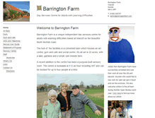 Tablet Screenshot of barringtonfarm.com